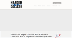 Desktop Screenshot of headedforcollege.com